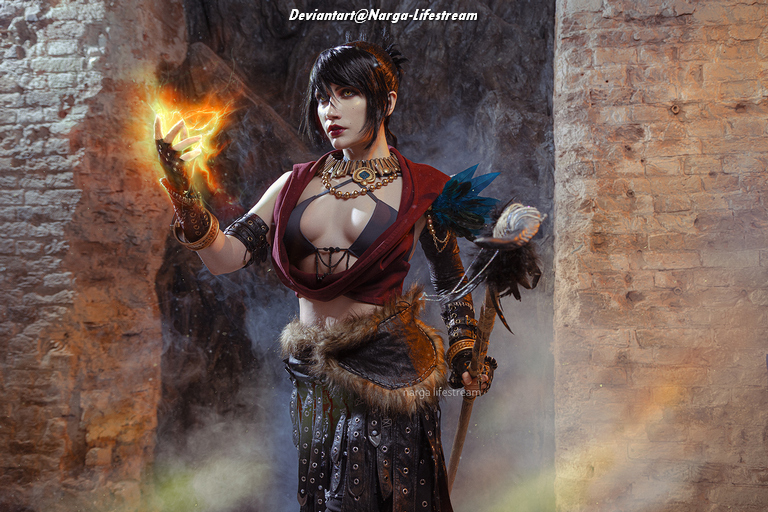 Dragon Age - Origins - Morrigan (Witch of the Wilds) Cosplay - character analysis