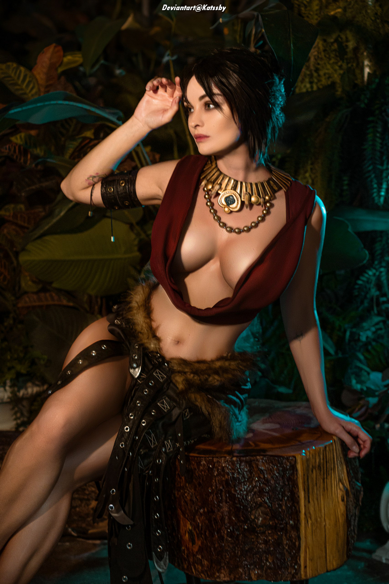 Dragon Age - Origins - Morrigan (Witch of the Wilds) Cosplay - refined study Dragon Age - Origins - Morrigan (Witch of the Wilds) Cosplay - refined study