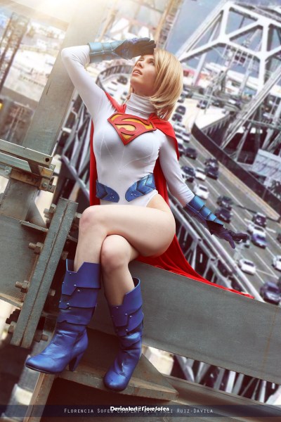 Earth 2 - Society (Vol 1) (The New 52) - Kara Zor-L (Power Girl) (Karen Starr) Cospay