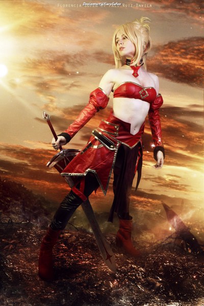 Fate-Apocrypha - Mordred (Saber of Red) (Armorless) Cosplay