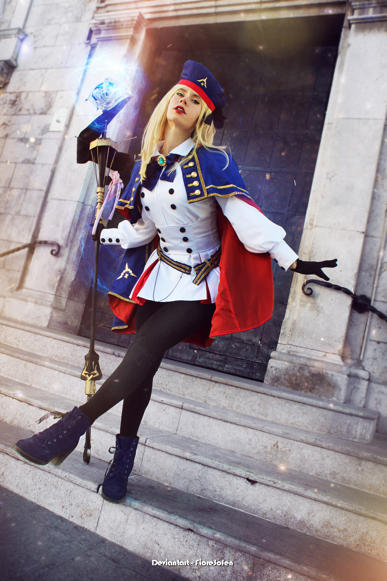 Fate Grand Order - Artoria Caster (Castoria) Cosplay - full body port. Fate Grand Order - Artoria Caster (Castoria) Cosplay - full body port.
