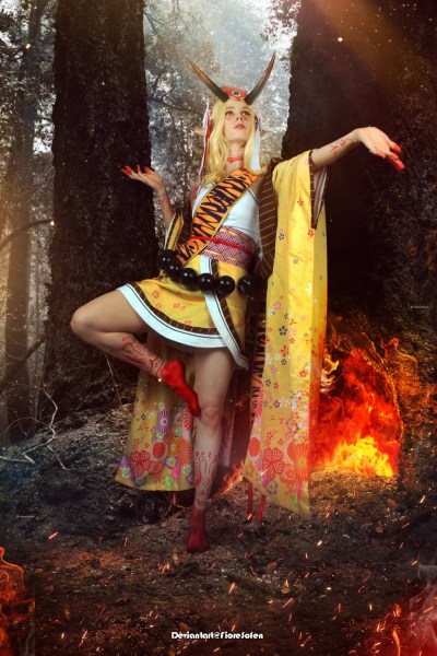 Fate Grand Order - Ibaraki Doji (Banana Oni) Cosplay