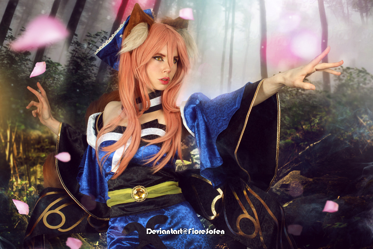 Fate Grand Order - Tamamo no Mae (Fox Priestess of Peerless Beauty) Cosplay - gentle showcase Fate Grand Order - Tamamo no Mae (Fox Priestess of Peerless Beauty) Cosplay - gentle showcase