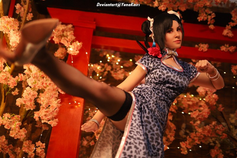 Final Fantasy 7 - Remake - Tifa Lockhart Cosplay - soft focus shot