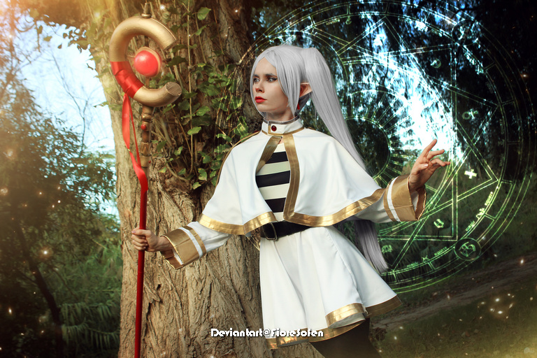 Frieren - Beyond Journeys End - Frieren (The Slayer) Cosplay - portrait photo
