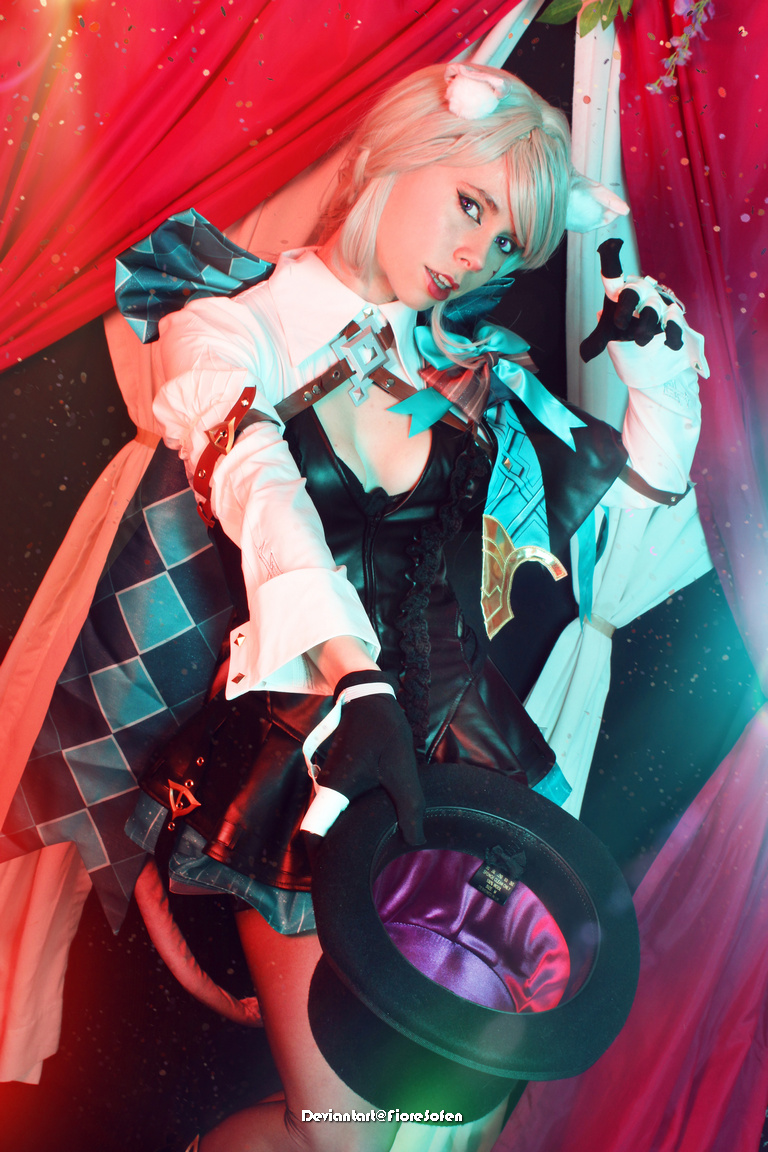 Genshin Impact - Lynette (Elegance in the Shadows) (Phantomeow) Cosplay