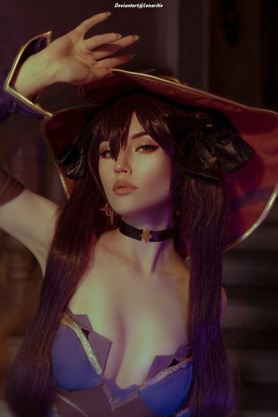 Genshin Impact - Mona (Astral Reflection) (Flowing Fate) Cosplay