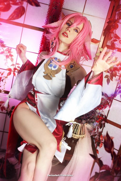 Genshin Impact - Yae Miko (Astute Amusement) (Mikos Instruction) Cosplay