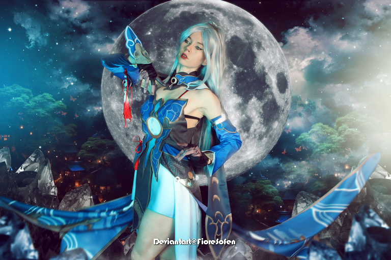 Honkai - Star Rail - Jingliu (Transcendent Flash) Cosplay - visual exploration