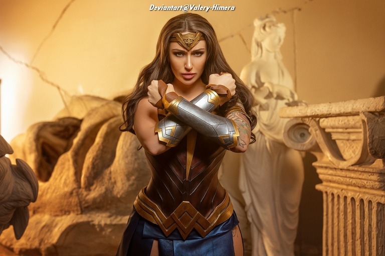 Justice League - Diana Prince (Diana of Themyscira) (Wonder Woman) Cosplay - recreation
