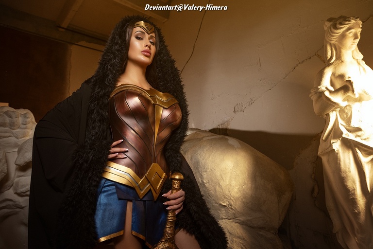 Justice League - Diana Prince (Diana of Themyscira) (Wonder Woman) Cosplay - anime costume