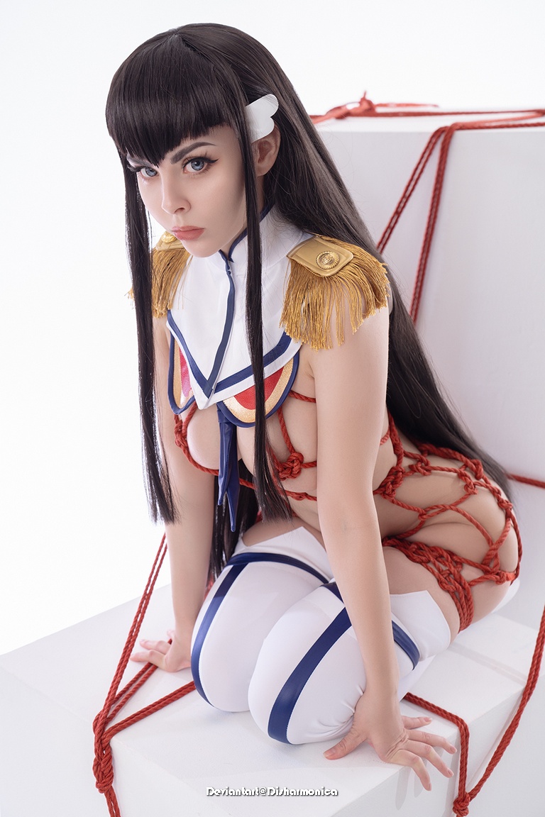 Kill la Kill - Satsuki Kiryuin (Lady Satsuki) (Shibari) Cosplay - artistic composition