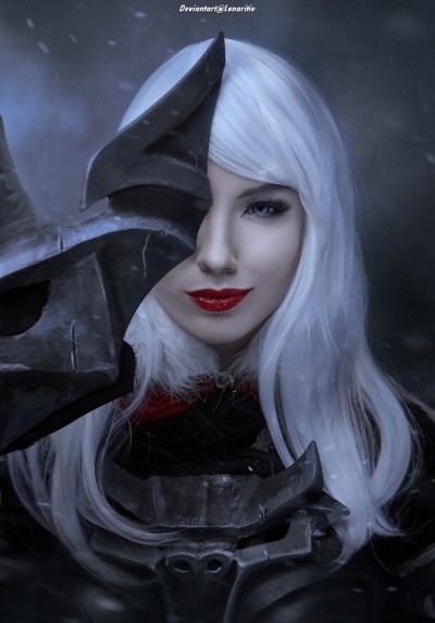 League of Legends - Ashe (The Frost Archer) (Marauder) Cosplay