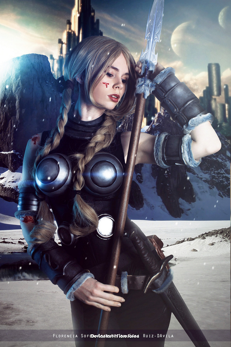 Marvel Ultimate Alliance 3 - The Black Order - Brunnhilde (Valkyrie) Cosplay - recreation