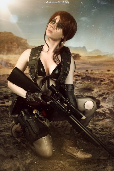 Metal Gear Solid 5 - The Phantom Pain - Sniper “Quiet” (Tixij) Cosplay