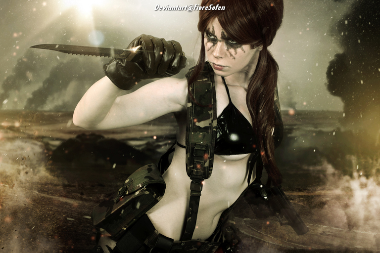 Metal Gear Solid 5 - The Phantom Pain - Sniper &ldquo;Quiet&rdquo; (Tixij) Cosplay - delicate portrait