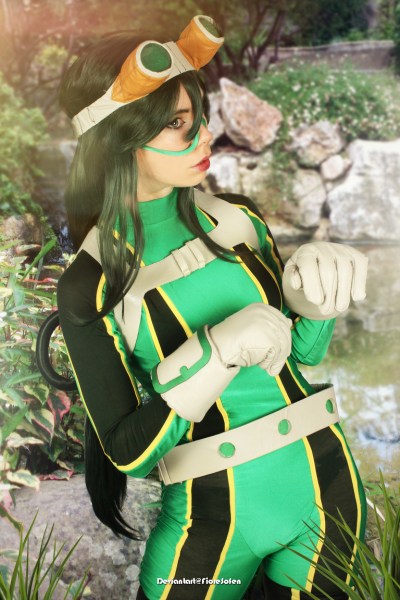 My Hero Academia - Tsuyu Asui (Rainy Season Hero - Froppy) Cosplay