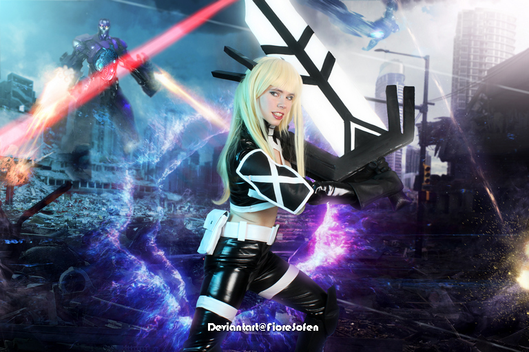 New Mutants - Illyana Nikolievna Rasputina (Magik) (Darkchild) Cosplay - inspired capture