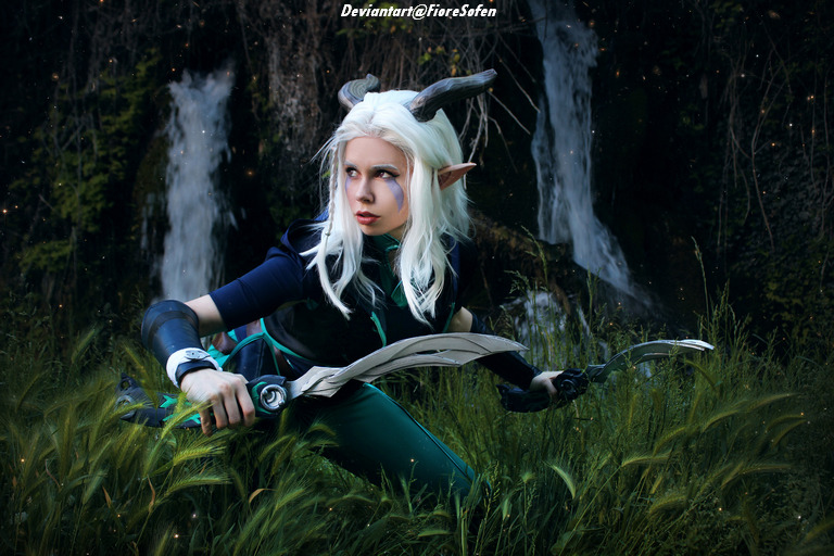 The Dragon Prince - Rayla Cosplay - character recreation portrait