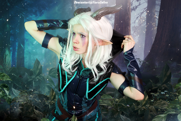 The Dragon Prince - Rayla Cosplay - full length photo