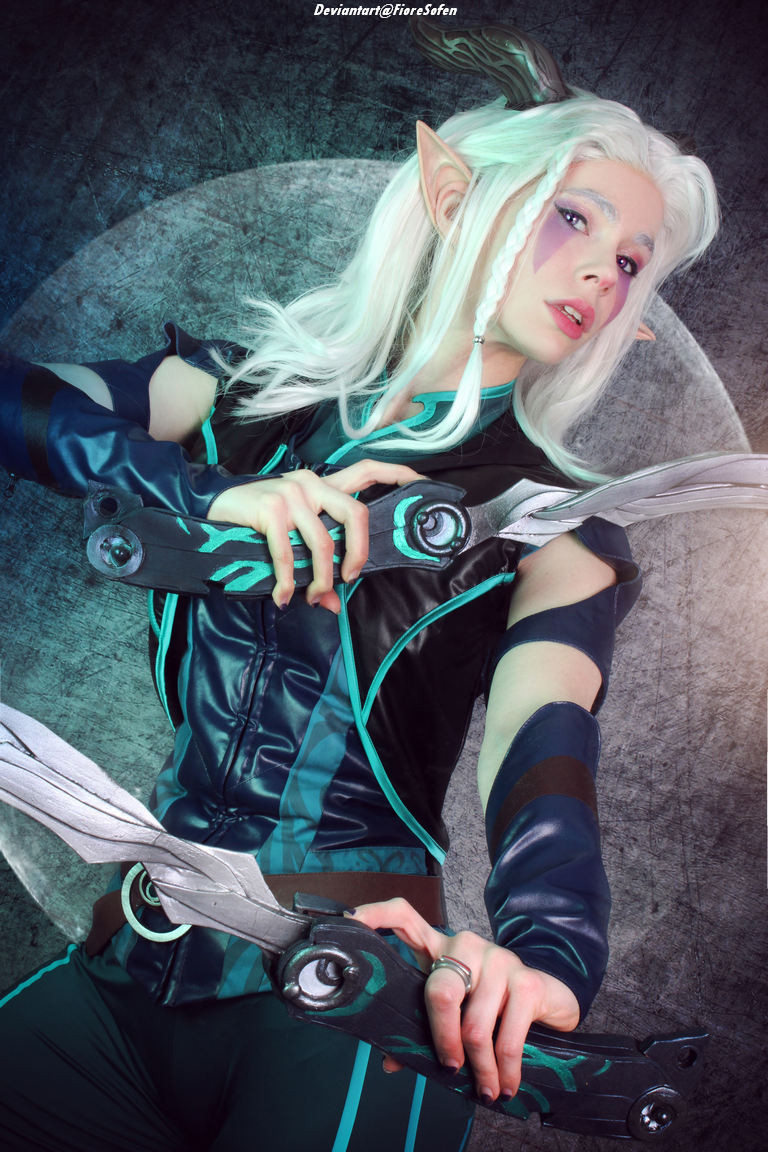 The Dragon Prince - Rayla Cosplay - full length character portrait