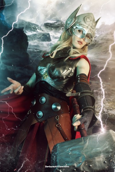 Thor - Jane Foster (Goddess of Thunder) Cospay