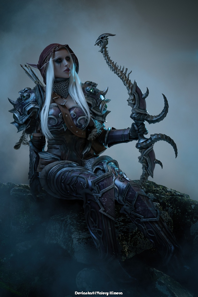 World of Warcraft - Sylvanas Windrunner Cosplay - full body port.
