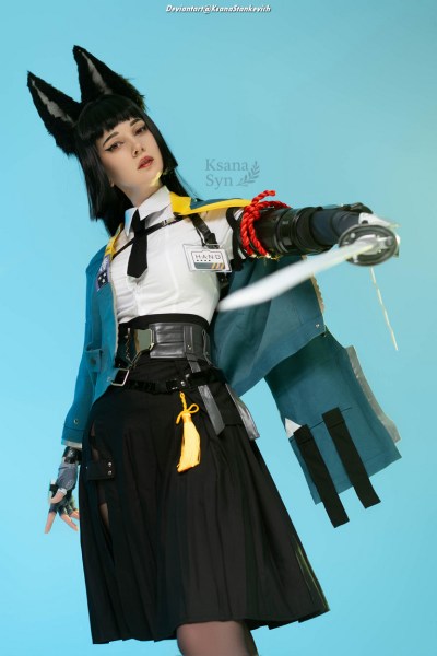 Zenless Zone Zero - Hoshimi Miyabi (Void Hunter of New Eridu) Cosplay