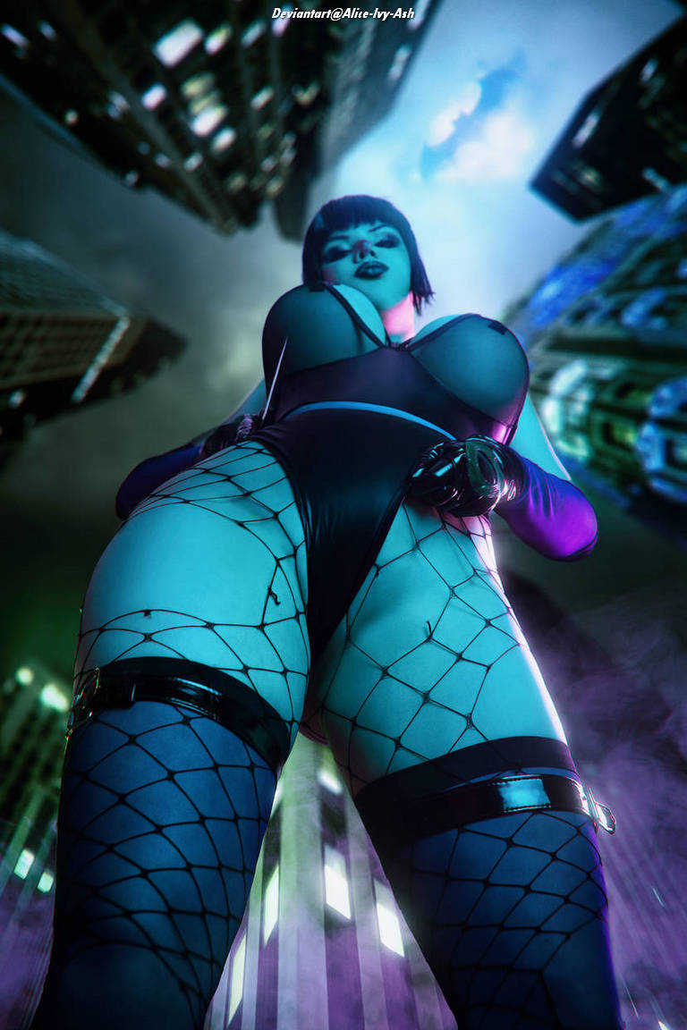 Batman - Punchline (Alexis Kaye) (Lingerie) Cosplay - intimate portrait