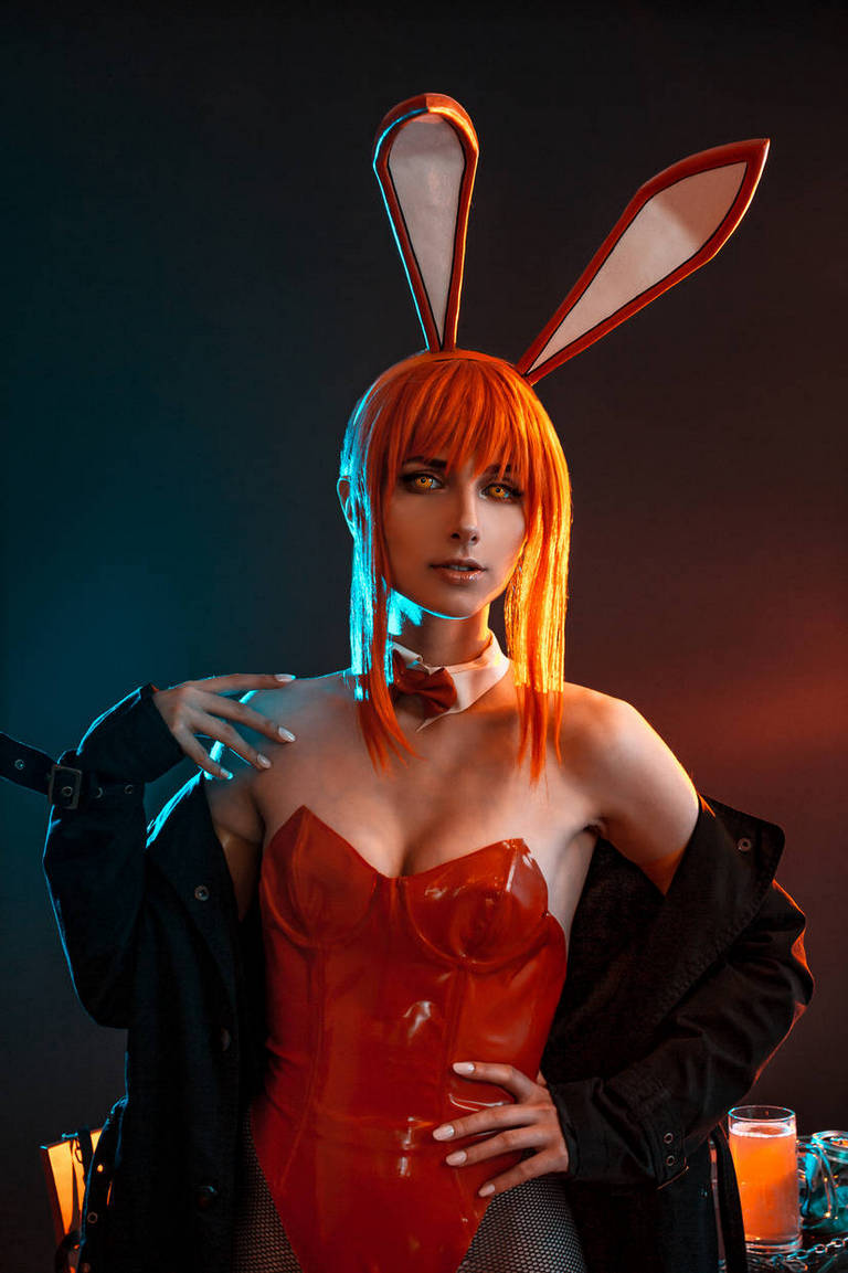Chainsaw Man - Makima (Control Devil) (Bunny) Cosplay - premium study