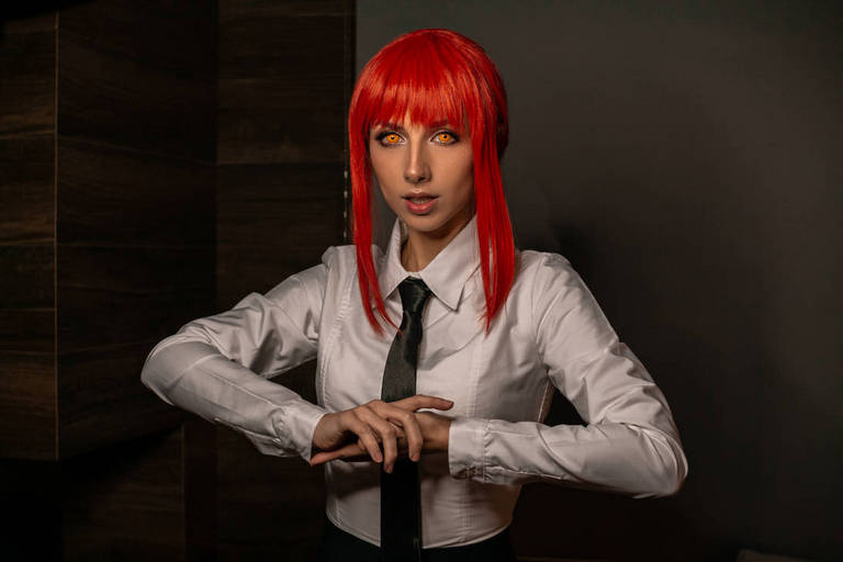 Chainsaw Man - Makima (Control Devil) Cosplay - cosplay study Chainsaw Man - Makima (Control Devil) Cosplay - cosplay study