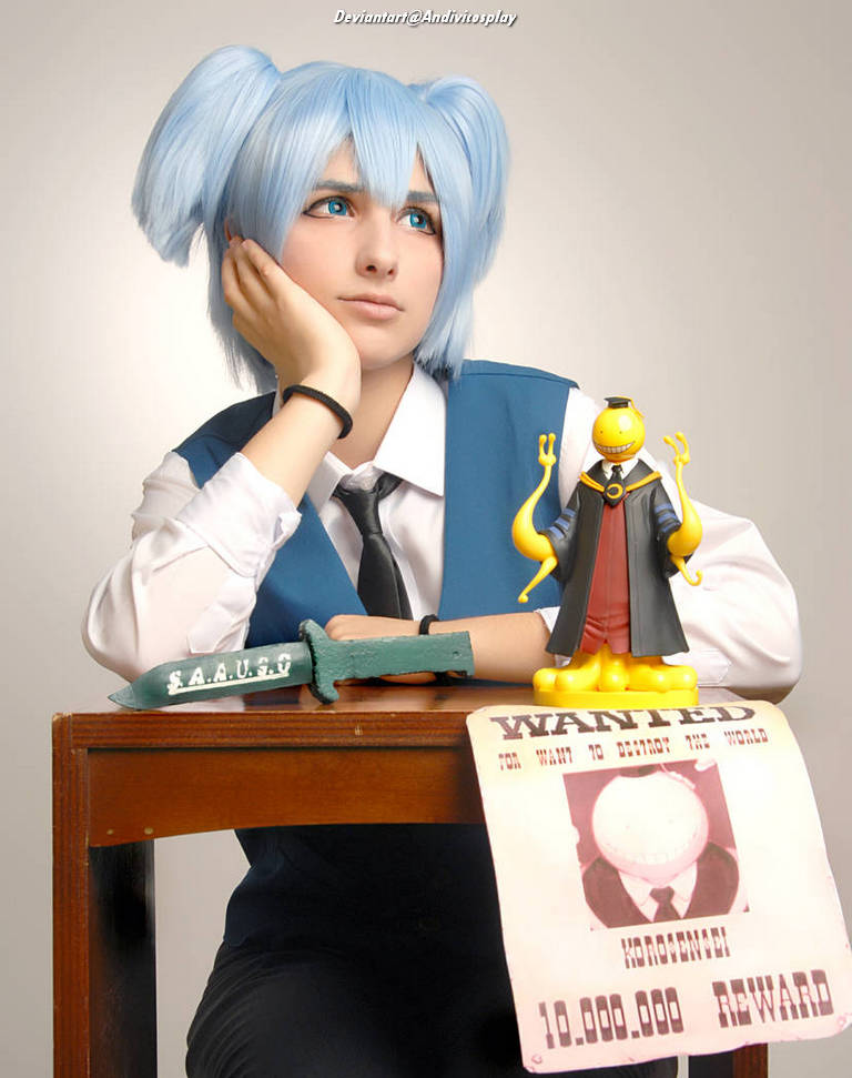 Assassination Classroom - Nagisa Shiota (Androgynous) Cosplay - costume show