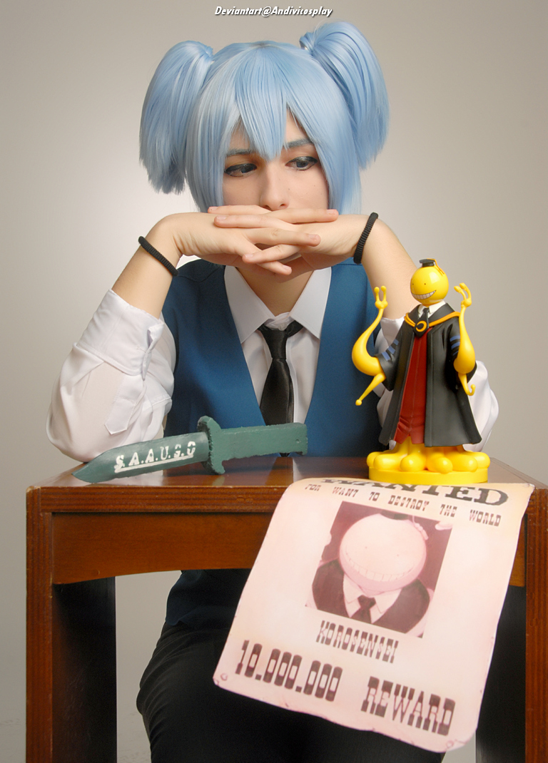 Assassination Classroom - Nagisa Shiota (Androgynous) Cosplay - recreation