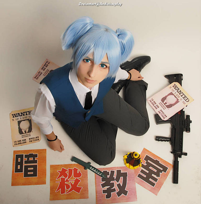 Assassination Classroom - Nagisa Shiota (Androgynous) Cosplay - portrait photo