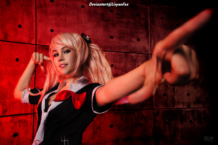 Danganronpa - Junko Enoshima Cosplay - inspired character capture Danganronpa - Junko Enoshima Cosplay - inspired character capture