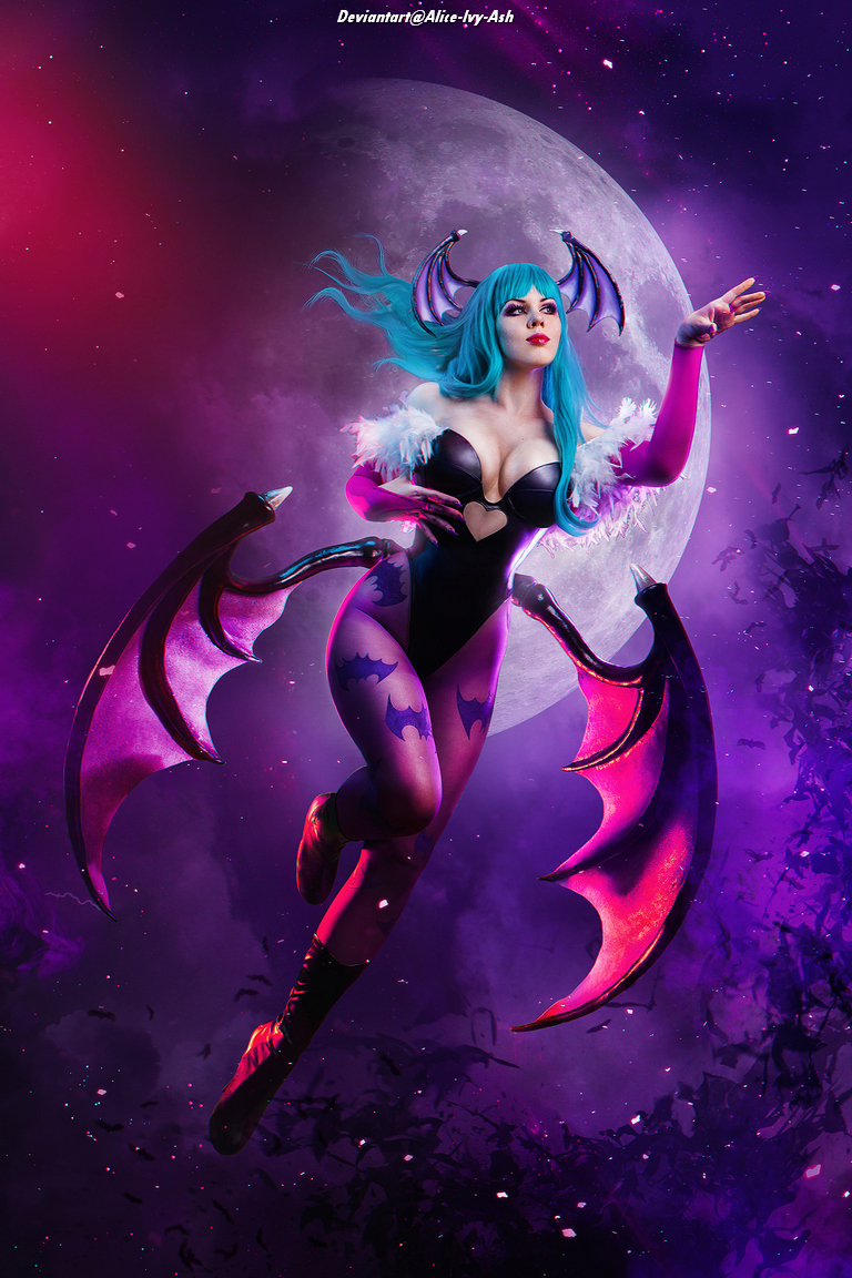 Darkstalkers - Resurrection - Morrigan Aensland Cosplay - elegant capture Darkstalkers - Resurrection - Morrigan Aensland Cosplay - elegant capture