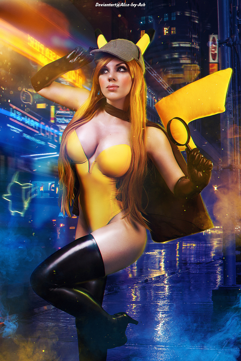 Detective Pikachu - Pikachu Cosplay - mature aesthetic capture Detective Pikachu - Pikachu Cosplay - mature aesthetic capture