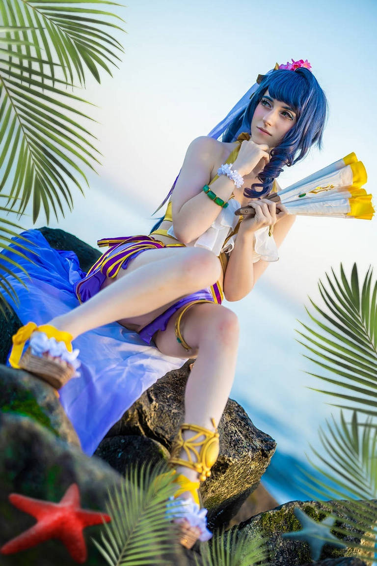 Epic Seven - Bellona Moune Cospay - delicate character portrait