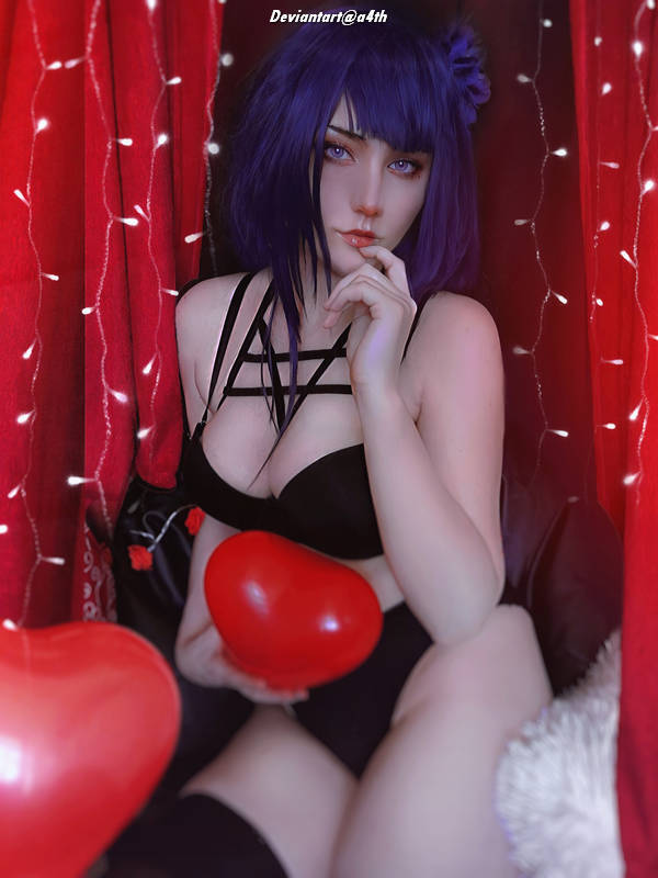 Genshin Impact - Raiden Shogun (Narukamis Law) (Lingerie) Cosplay - refined study