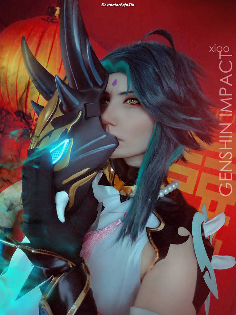 Genshin Impact - Xiao (Vigilant Yaksha) (Endurer of Eons) Cosplay - anime costume