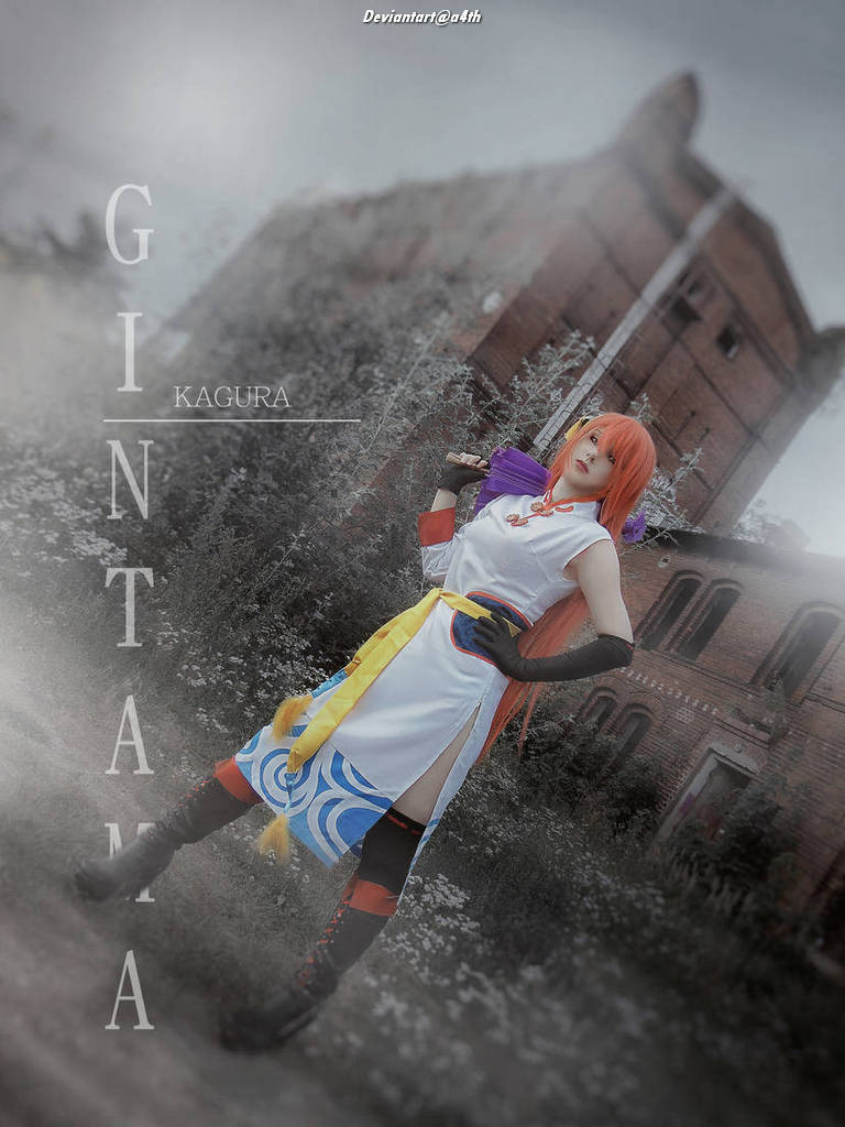 Gintama - Kagura Cosplay - character costume portrait Gintama - Kagura Cosplay - character costume portrait
