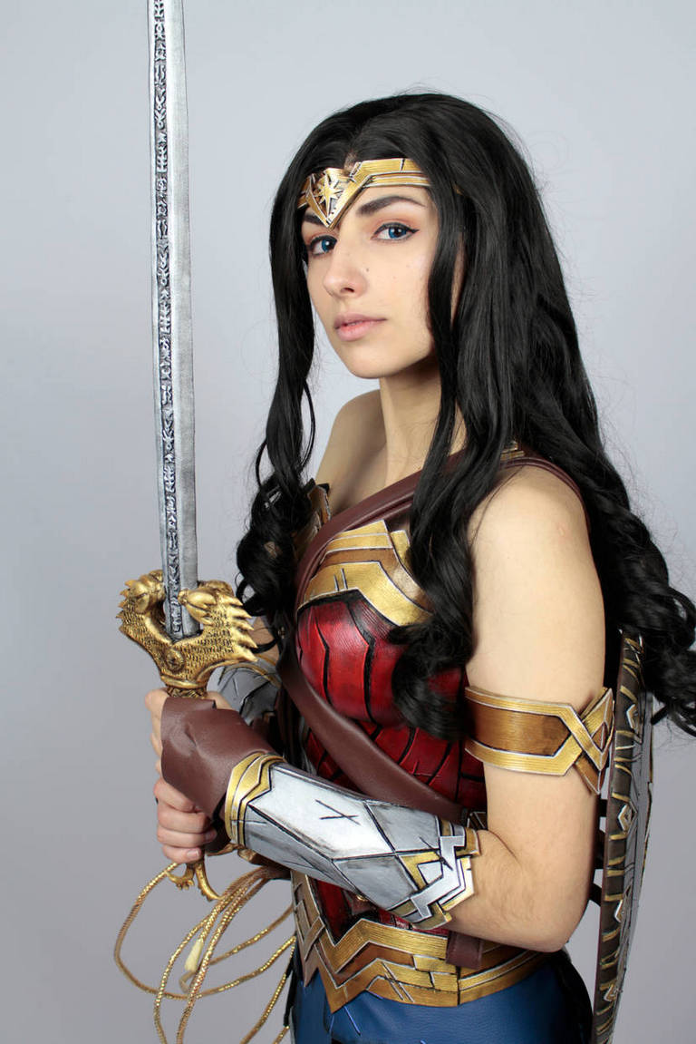 Justice League - Diana Prince (Diana of Themyscira) (Wonder Woman) Cosplay - delicate portrait Justice League - Diana Prince (Diana of Themyscira) (Wonder Woman) Cosplay - delicate portrait