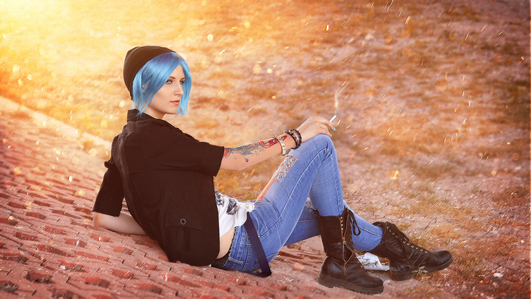 Life Is Strange - Before the Storm - Chloe Elizabeth Price (Captain Bluebeard) Cosplay - costume show