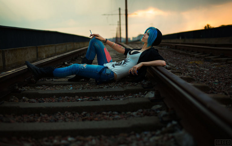 Life Is Strange - Before the Storm - Chloe Elizabeth Price (Captain Bluebeard) Cosplay - recreation