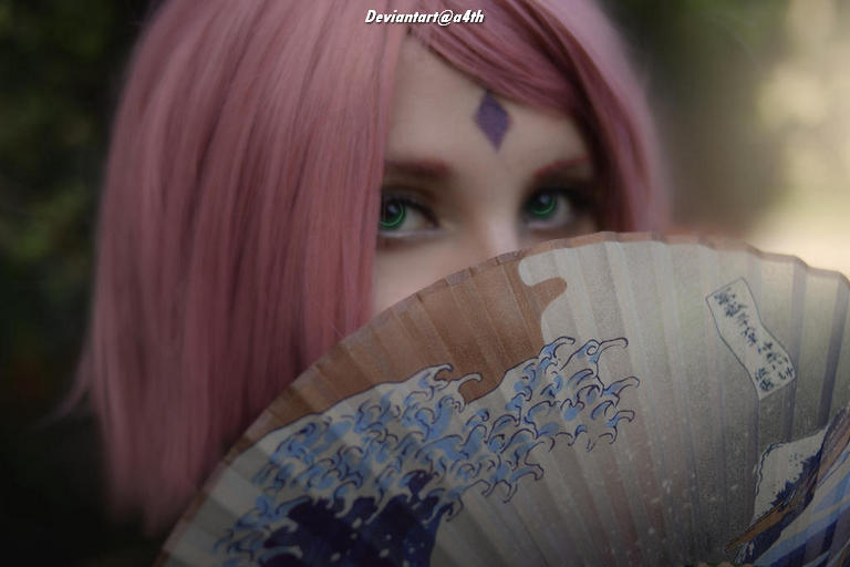 Naruto Collectible Card Game - Series 22 (Weapons of War) (N1252) - Sakura Haruno (Kimono) Cosplay - full body port. Naruto Collectible Card Game - Series 22 (Weapons of War) (N1252) - Sakura Haruno (Kimono) Cosplay - full body port.