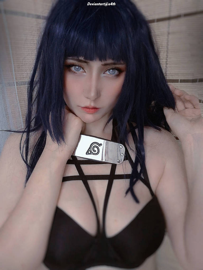 Naruto - Hinata Hyuga (Lingerie) Cosplay - elegant character representation