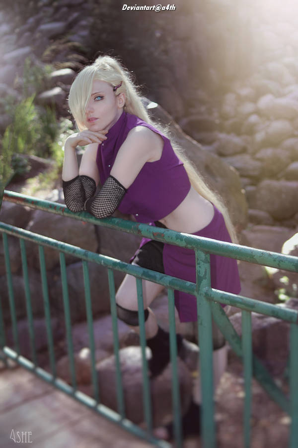 Naruto Shippuden - Ino Yamanaka Cosplay - character recreation portrait