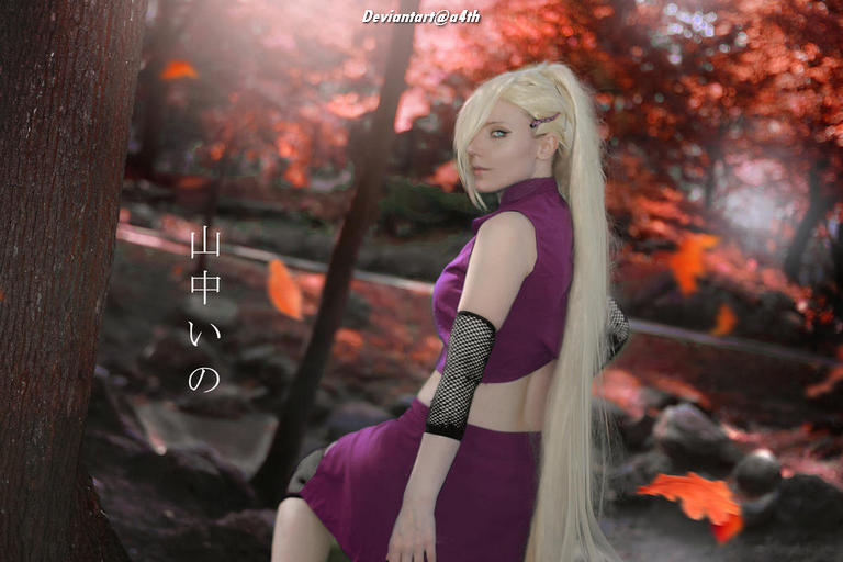 Naruto Shippuden - Ino Yamanaka Cosplay - character costume portrait