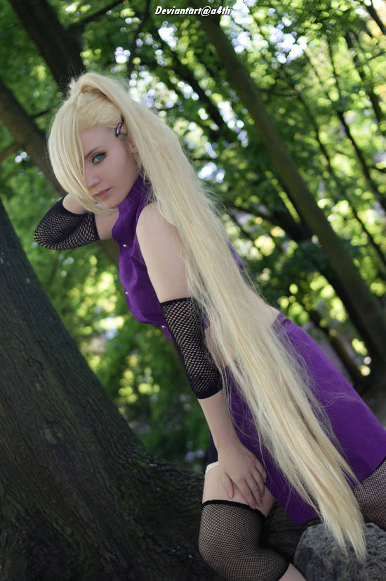 Naruto Shippuden - Ino Yamanaka Cosplay - character recreation portrait