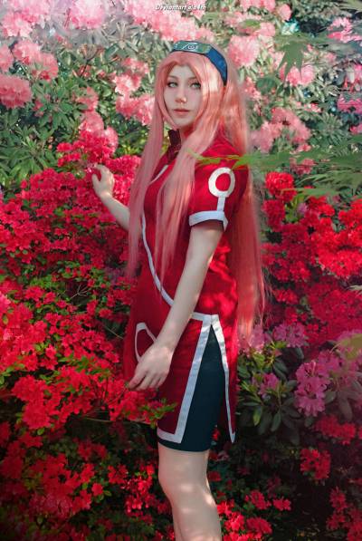 Naruto Shippuden - Sakura Haruno Cosplay